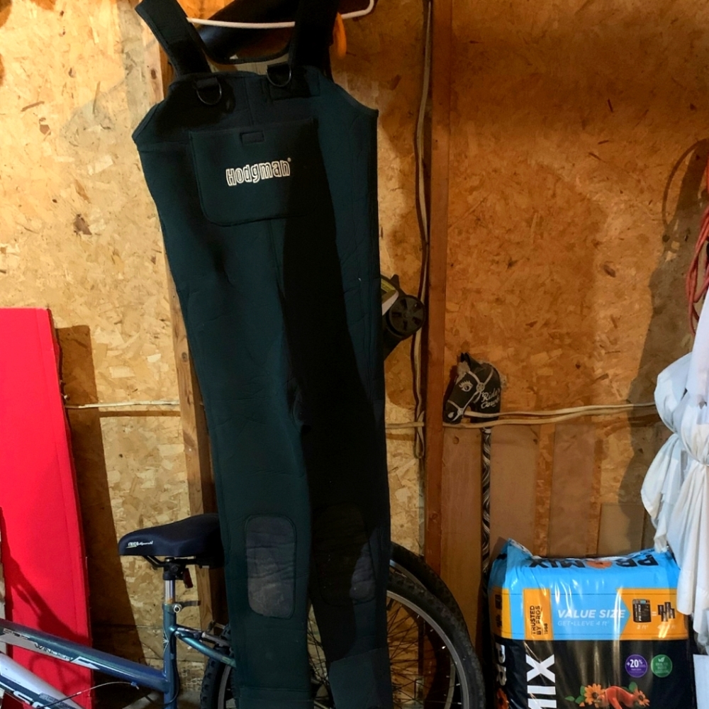 Womens Waders with boots size medium